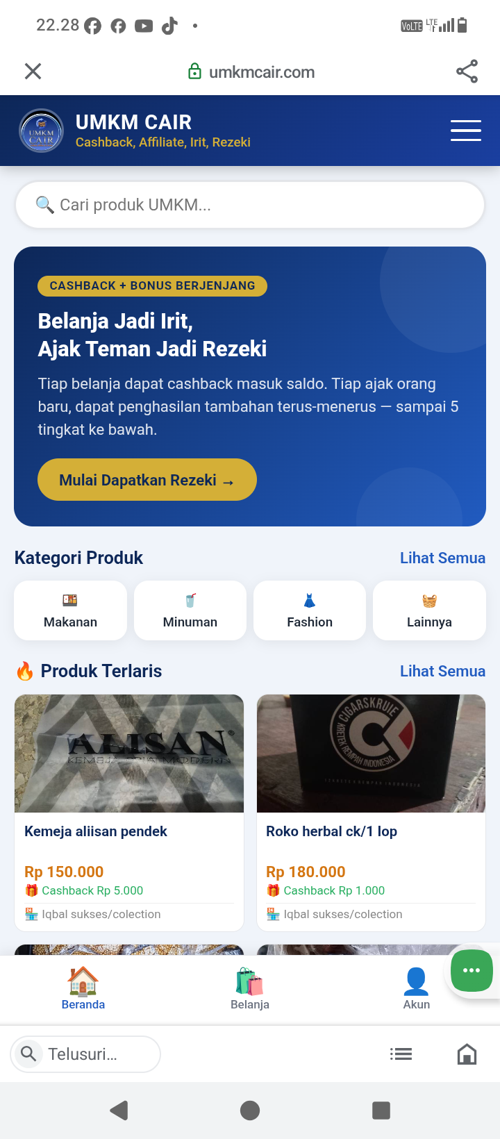 Jasa pembuatan toko online diluar hosting dan domain