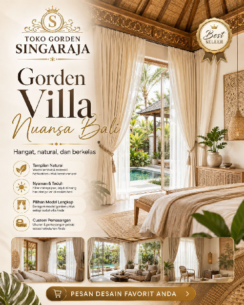 Jual Gorden Blackout di Singaraja Bali 4