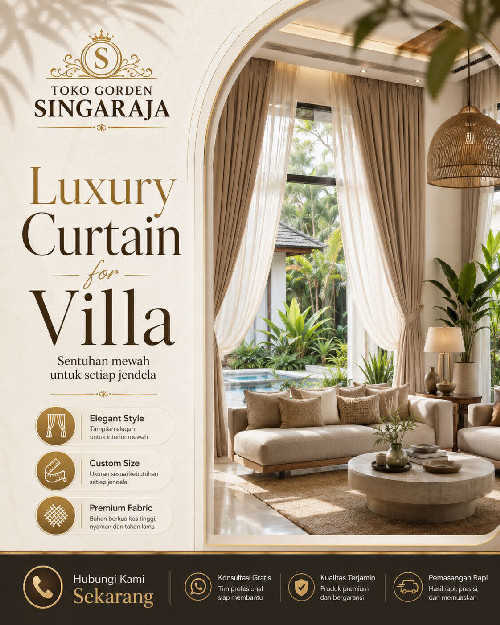 Jual Gorden Blackout di Singaraja Bali 5