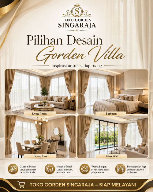 Jual Gorden Blackout di Singaraja Bali 8